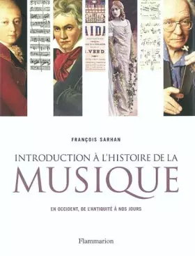 Couverture du produit · Introduction à l'histoire de la musique : En occident, de l'antiquité à nos jours