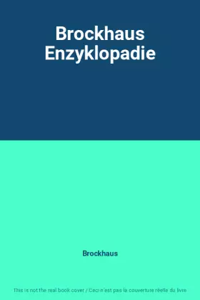 Couverture du produit · Brockhaus Enzyklopadie