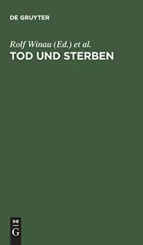 Couverture du produit · Tod und Sterben: Vorw. v. Jörg Zink