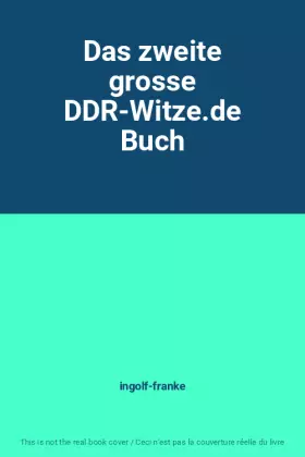 Couverture du produit · Das zweite grosse DDR-Witze.de Buch
