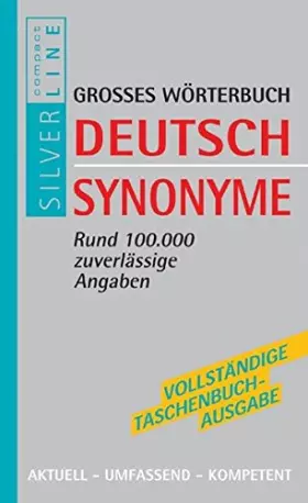 Couverture du produit · Compact Großes Handbuch Deutsch Synonyme.
