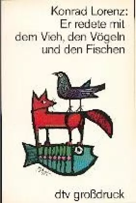 Couverture du produit · Er redete mit dem Vieh, den Vögeln und den Fischen