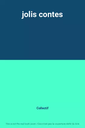 Couverture du produit · jolis contes