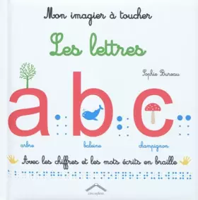 Couverture du produit · Mon imagier à toucher les lettres