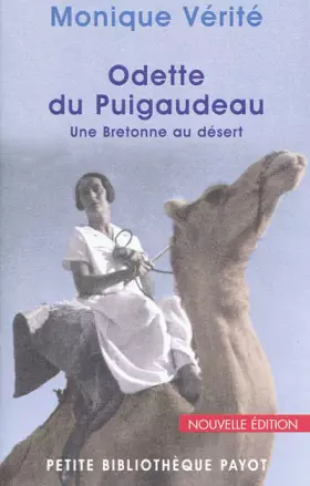 Couverture du produit · Odette du Puigaudeau : une Bretonne au désert