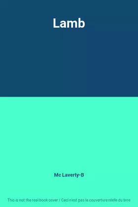 Couverture du produit · Lamb