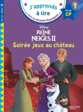 Couverture du produit · Disney - Reine des neiges, Soirée jeux au château CP niveau 3