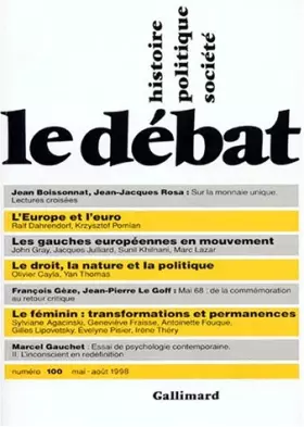 Couverture du produit · Le Débat, numéro 100