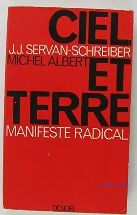Couverture du produit · Ciel et terre manifeste radical