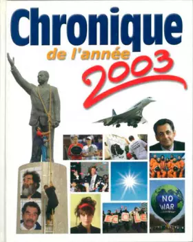 Couverture du produit · Chronique de l'Année 2003