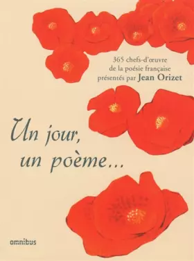 Couverture du produit · Un jour, un poème...