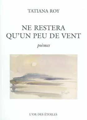 Couverture du produit · Ne restera qu'un peu de vent