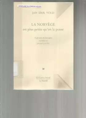Couverture du produit · La Norvège est plus petite qu'on le pense