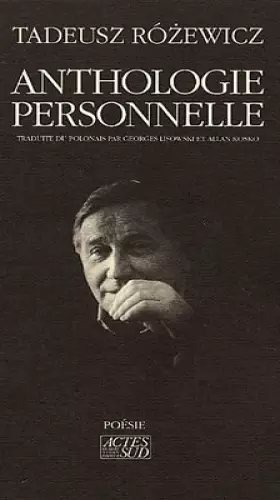 Couverture du produit · Anthologie personnelle
