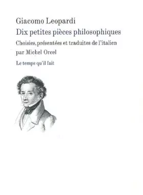 Couverture du produit · Dix petites pièces philosophiques: Operette morali