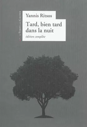 Couverture du produit · Tard bien tard dans la nuit