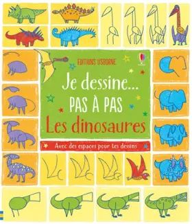 Couverture du produit · Je dessine pas à pas - Les dinosaures