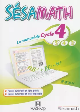 Couverture du produit · Sésamath cycle 4 - Nouveau programme 2016