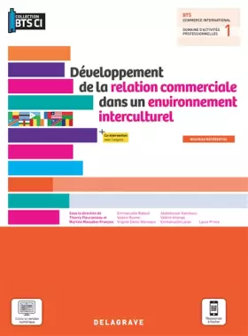 Couverture du produit · Développement de la relation commerciale dans un environnement interculturel, BTS Commerce international (2021) - Pochette élèv