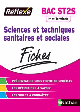 Couverture du produit · Fiches Réflexe - Sciences et techniques sanitaires et sociales - 1re et Terminale ST2S