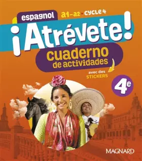 Couverture du produit · ¡Atrévete! Espagnol 4e (2023) - Cahier d'activités: Cuaderno de actividades