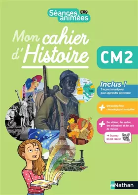 Couverture du produit · Séances animées - Mon cahier d'Histoire CM2