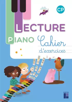 Couverture du produit · Lecture Piano CP - Cahier d'exercices