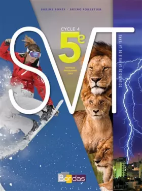 Couverture du produit · Bobée-Forestier - SVT 5e