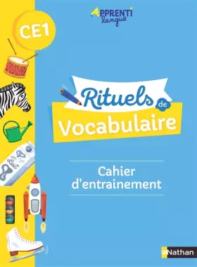 Couverture du produit · Rituels de vocabulaire - cahier d'entrainement CE1