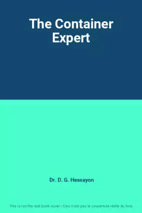 Couverture du produit · The Container Expert