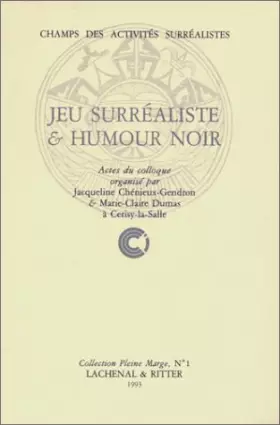 Couverture du produit · Jeu surréaliste et humour noir