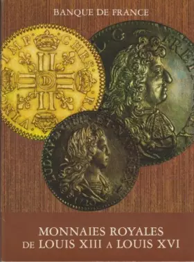 Couverture du produit · Monnaies royales de louis XIII a louis XVI 022796