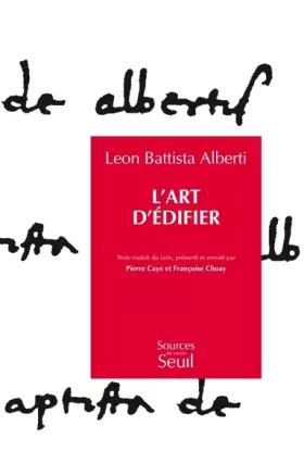 Couverture du produit · L'Art d'édifier