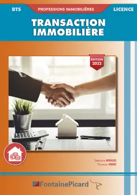 Couverture du produit · Transaction immobilière BTS Professions immobilières / Licence