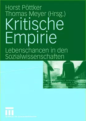 Couverture du produit · Kritische Empirie: Lebenschancen in den Sozialwissenschaften. Festschrift für Rainer Geißler