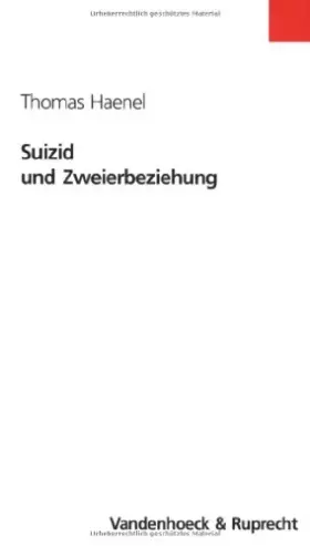 Couverture du produit · Suizid und Zweierbeziehung (Synthesen)