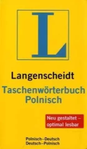 Couverture du produit · Langenscheidt Taschenwörterbuch Polnisch: Polnisch-Deutsch/Deutsch-Polnisch