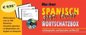 Couverture du produit · Spanisch ganz leicht. Wortschatzbox. Mit Aussprache- und Satztrainer auf Mini-CD