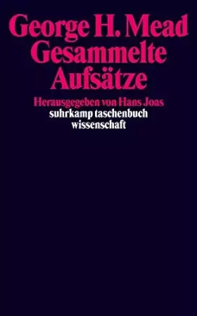 Couverture du produit · Gesammelte Aufsätze: Band 1 (suhrkamp taschenbuch wissenschaft)