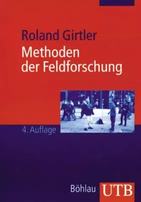 Couverture du produit · Methoden der Feldforschung.
