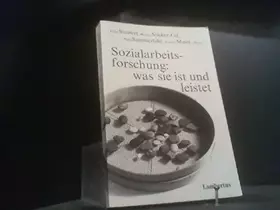 Couverture du produit · Sozialarbeitsforschung: was sie ist und leistet: Eine Bestandsaufnahme Schriftenreihe der Deutschen Gesellschaft für Sozialarbe
