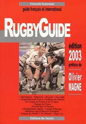 Couverture du produit · Rugbyguide. Guide Francais Et International, Edition 2003