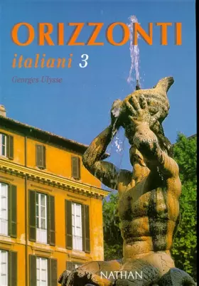 Couverture du produit · Orizzonti Italiani 3