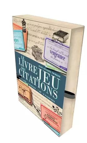 Couverture du produit · Le livre jeu des citations