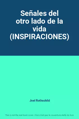 Couverture du produit · Señales del otro lado de la vida (INSPIRACIONES)