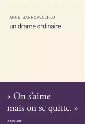 Couverture du produit · Un drame ordinaire