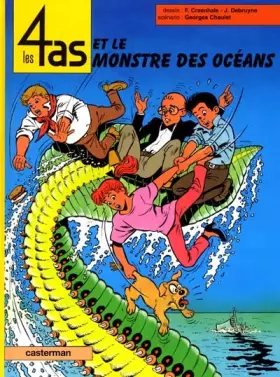 Couverture du produit · Les 4 as : Le monstre des océans