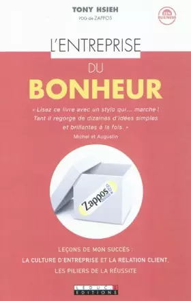 Couverture du produit · L'entreprise du bonheur