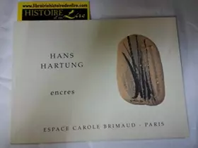 Couverture du produit · Hans Hartung 56x56 Encres Espace Carole Brimaud Paris