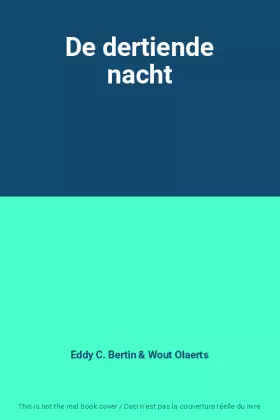 Couverture du produit · De dertiende nacht